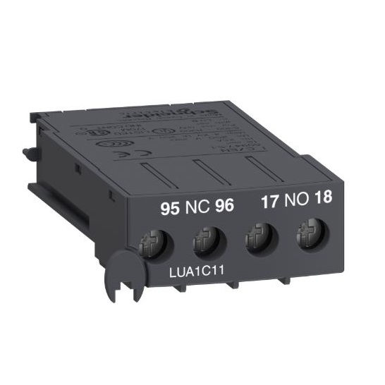 Bloco Contato Frontal 1NA+1NF para Contator Tesys U com Indicador Posição Pronto