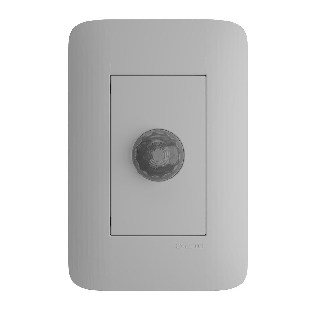 Sensor Presença Parede Embutir para Caixa 4x2 110G Bivolt Branco Smart X-Control