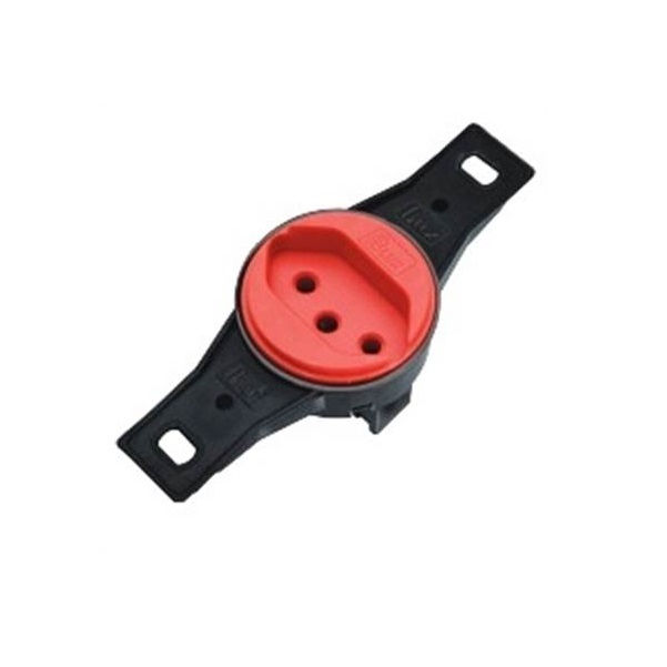 Tomada Embutir NBR 2P+T Embutir Redonda com Haste 20A/250VCA sem Placa Vermelha