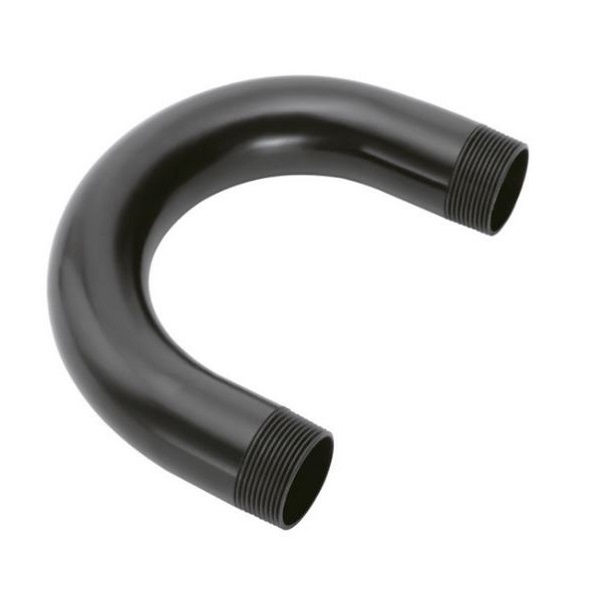 Curva 180G PVC para Eletroduto 1.1/4" com Rosca BSP Preta