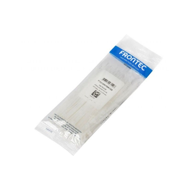 Abraçadeira Abraçadeira Plástica Amarração 283x4,80 mm Natural 76 mm