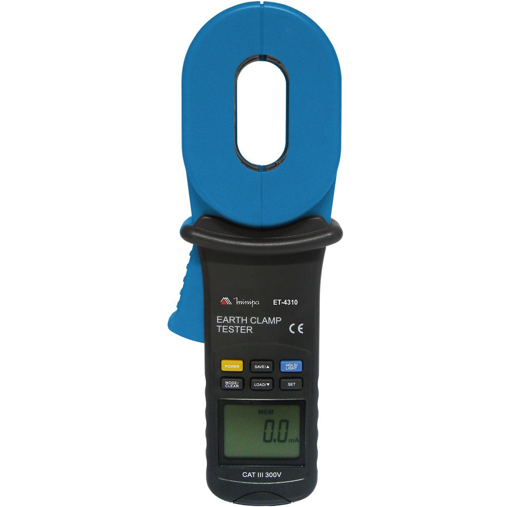 Alicate Medidor Terrômetro Abertura 30 mm Digital 30A Categoria III 300V 304x104x68 mm