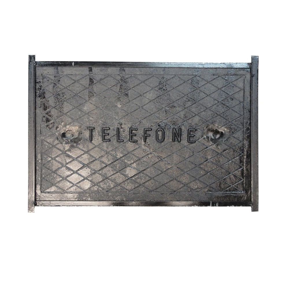 Tampa Telefonia com Caxilho Ferro Fundido N2 1100x 550 mm CRT