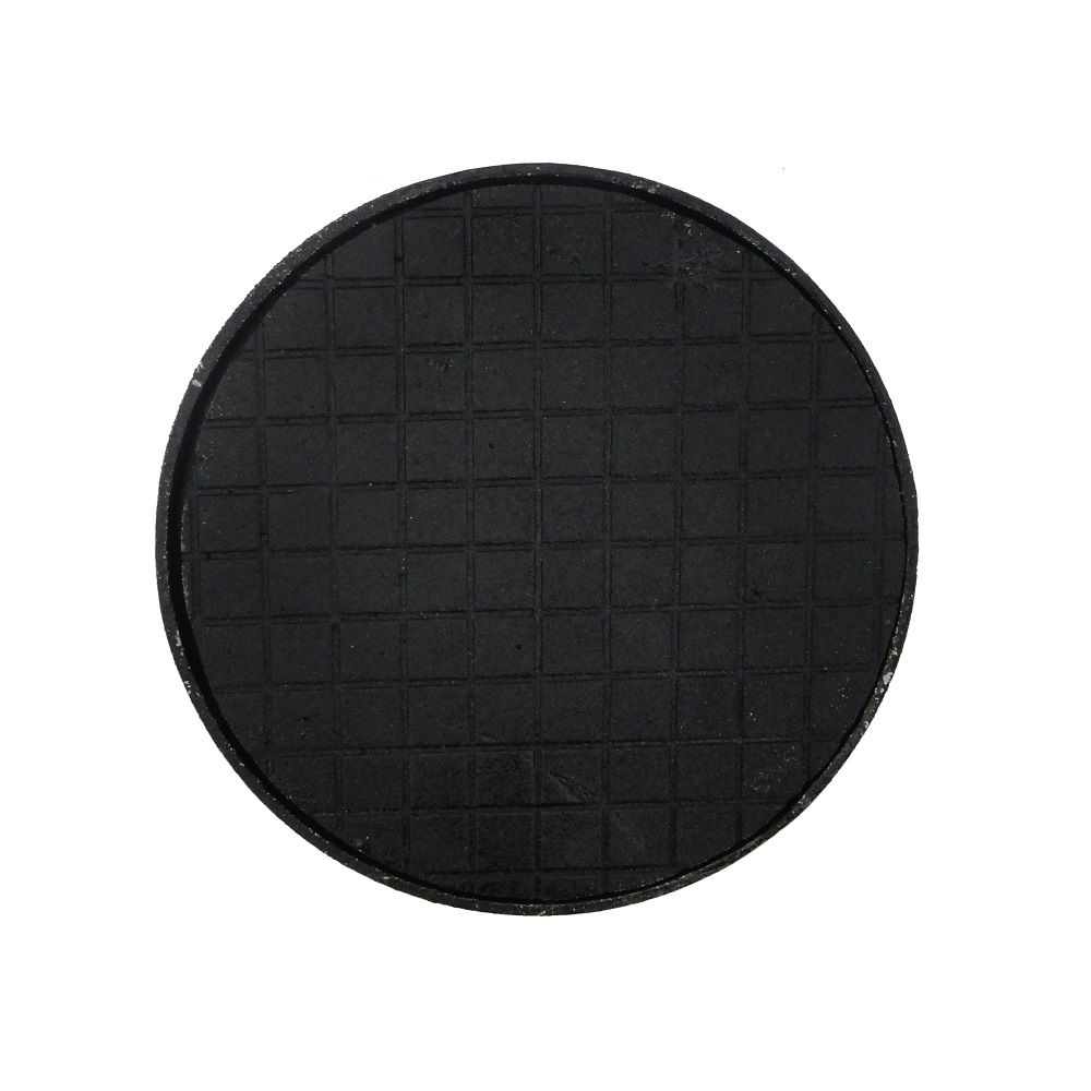 Tampa Ferro Fundido Redonda Cega para Caixa Inspeção 200 mm com Caixilho