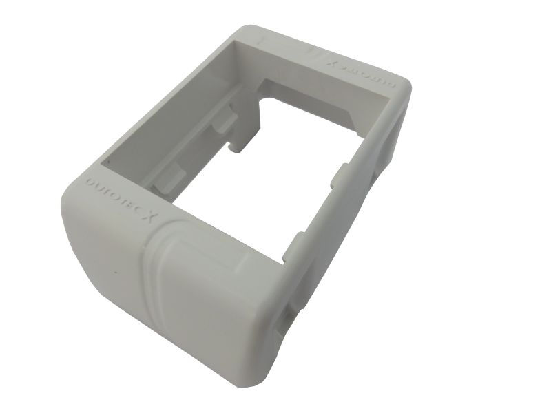 Caixa Sobrepor Porta Equipamento ABS para 2 Módulos Branca Dutotec X