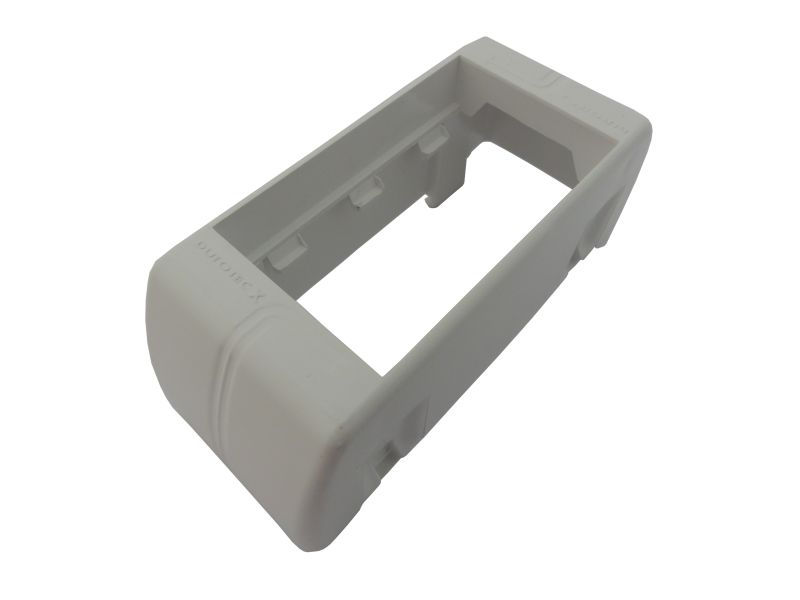 Caixa Sobrepor Porta Equipamento ABS para 3 Módulos Branca Dutotec X