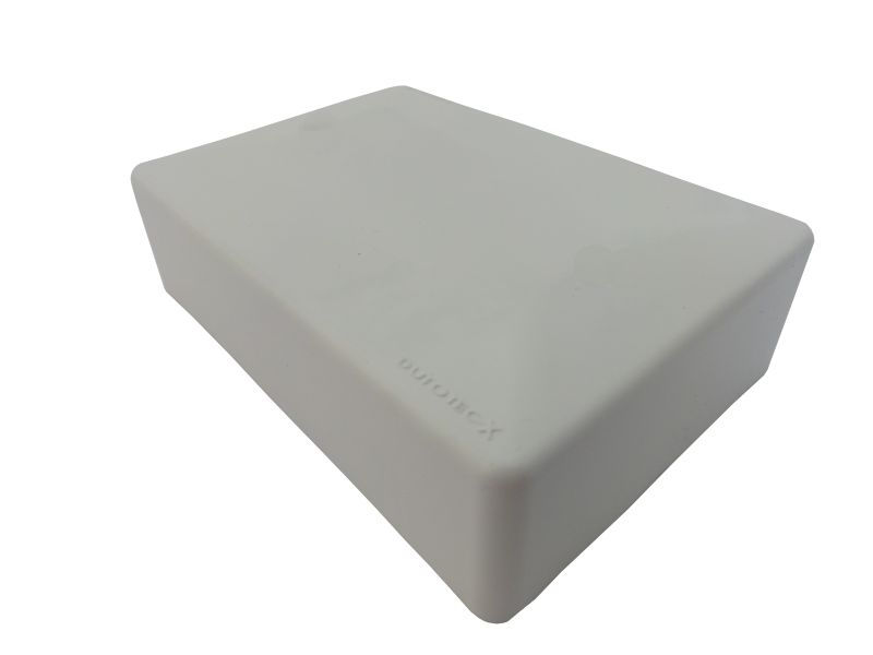 Caixa Sobrepor Derivação Cega ABS 4x2 Branca Dutotec X