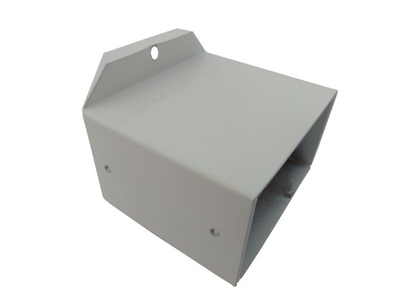 Arremate Luva Alumínio para Canaleta Dutotec 45 mm Branca Standard