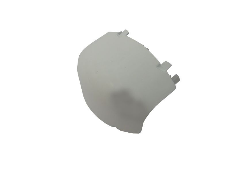 Curva Alumínio Vertical Externa 90G Raio 10 mm para Canaleta Dutotec 53 mm Branca Dutotec SLIM