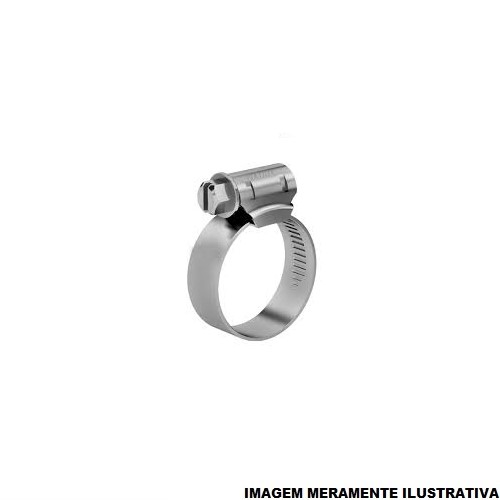 Abraçadeira Metálica Rosca sem fim Thelmar
