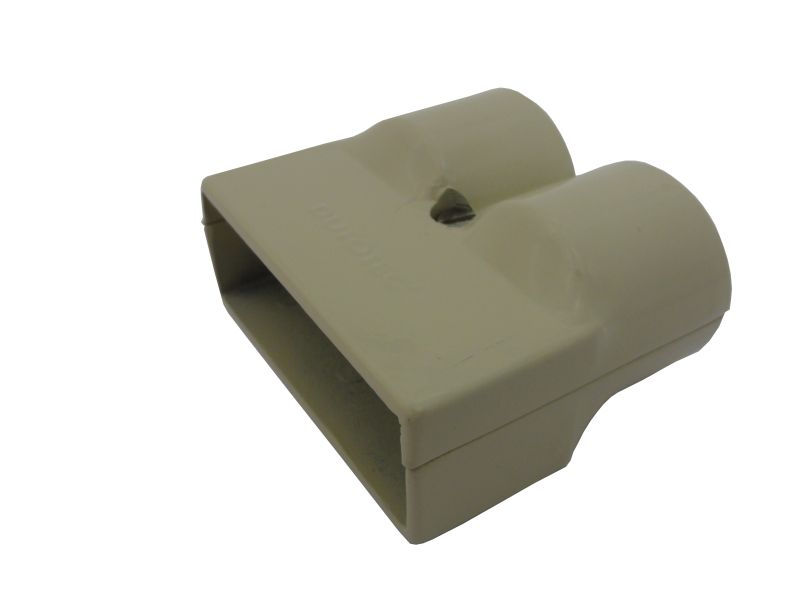 Adaptador Alumínio para Eletroduto 2"X1" para Canaleta 25 mm Bege Standard