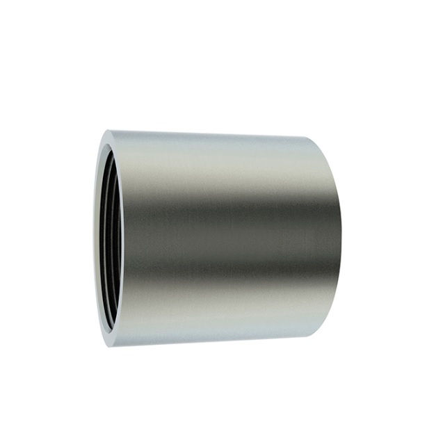 Luva Galvanizada a Fogo para Eletroduto 1.1/2" com Rosca NPT NBR 5597