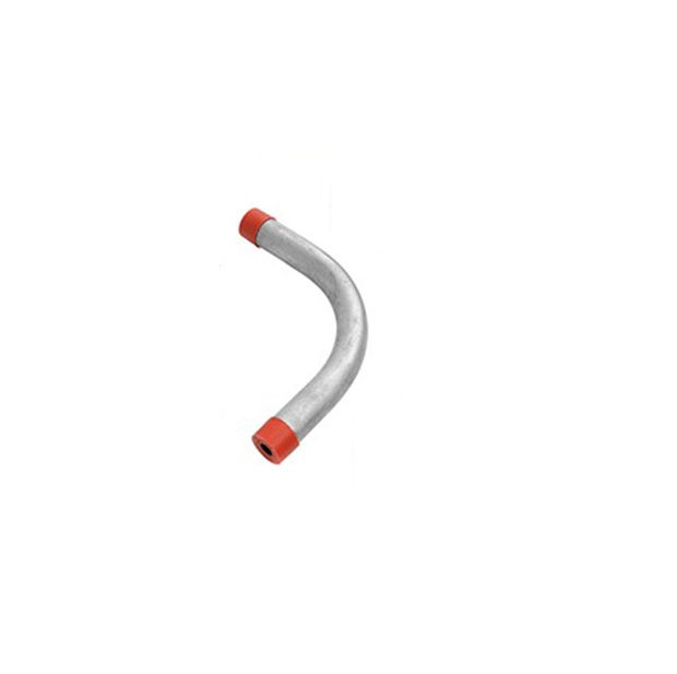 Curva 90G Galvanizada a Fogo para Eletroduto 1.1/2" com Rosca BSP NBR 5598