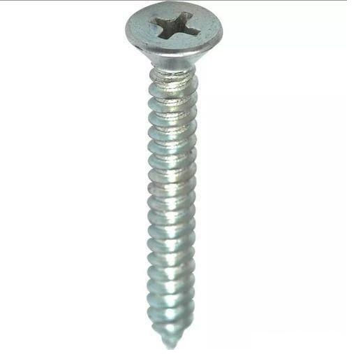 Parafuso Auto-Atarraxante Philips Cabeça Chata Zincado 4,2x38 mm