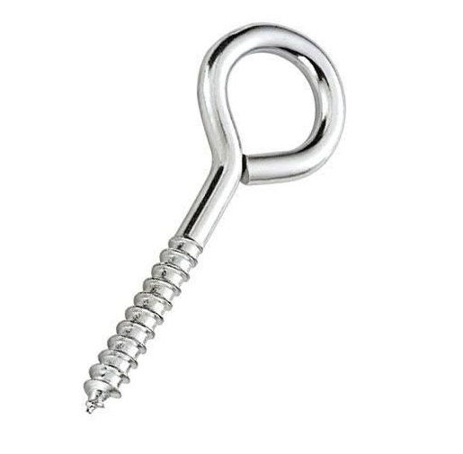 Parafuso Gancho Pitao Galvanizado Eletrolítico 60 mm para Bucha S8