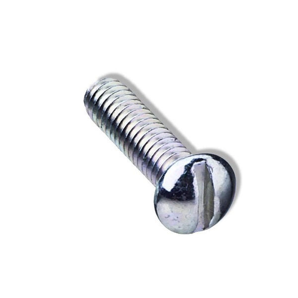 Parafuso Fenda Cabeça Lentilha Zincado 3/16"X7/8" para Eletrocalha