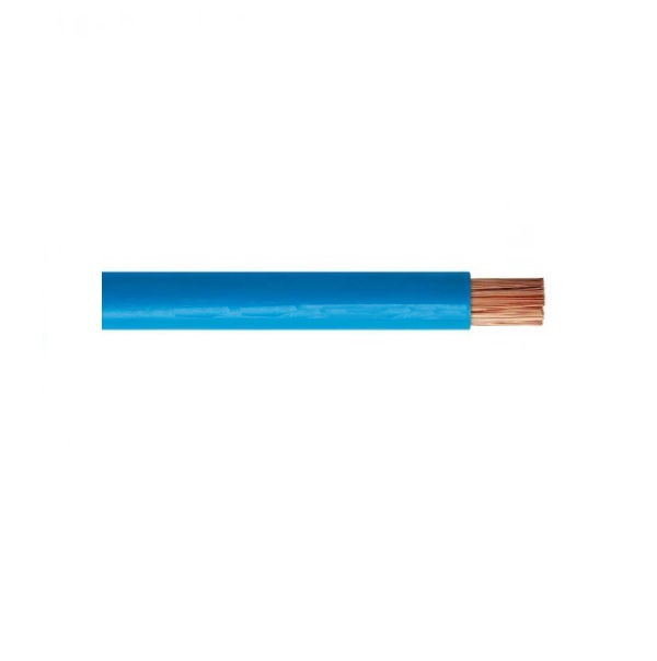 Cabo Cobre Isolado PVC 70G 750V 1x 25,00 mm² Flexível Azul NBR 247-3 Classe 5