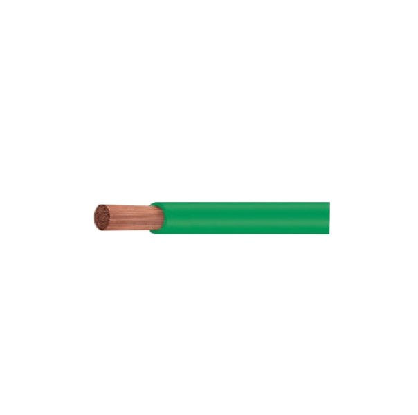 Cabo Cobre Isolado PVC 70G 750V 1x 10,00 mm² ATOX FLEX Verde NBR 13248 Classe 5