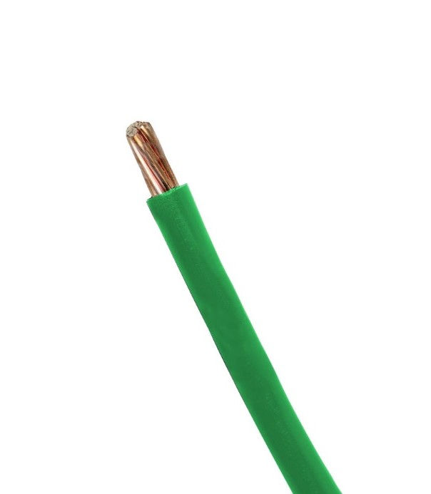 Cabo Cobre Isolado HEPR 90G 0,6/1 kV 1x 16,00 mm² NAX Rígido Verde NBR 7286 Classe 2