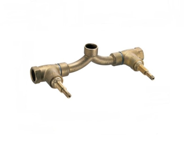 Base Bronze Misturador para Chuveiro/Banheira 3/4" Saída 3/4"