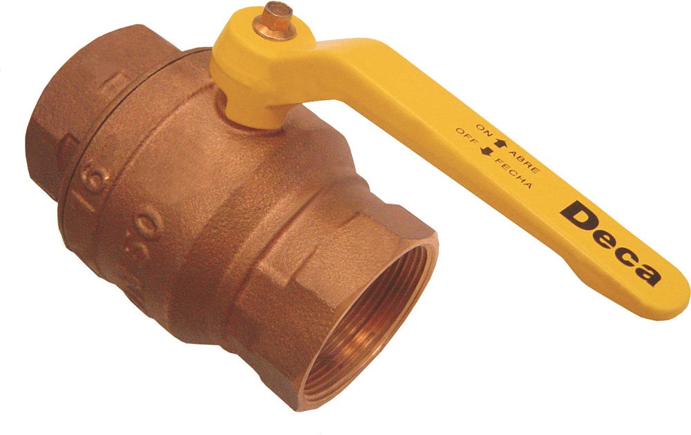 Válvula Válvula Metálica Esfera Alavanca Passagem Plena 1.1/4" com Rosca BSP