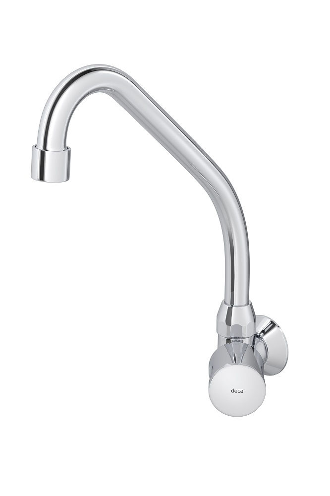 Metal Torneira Cozinha Alta 1/2 Cromado Aspen Parede