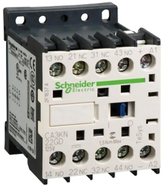 Contator Auxiliar 10A A Mini 2NA+2NF 125VCC V Tesys K CA3KN22GD