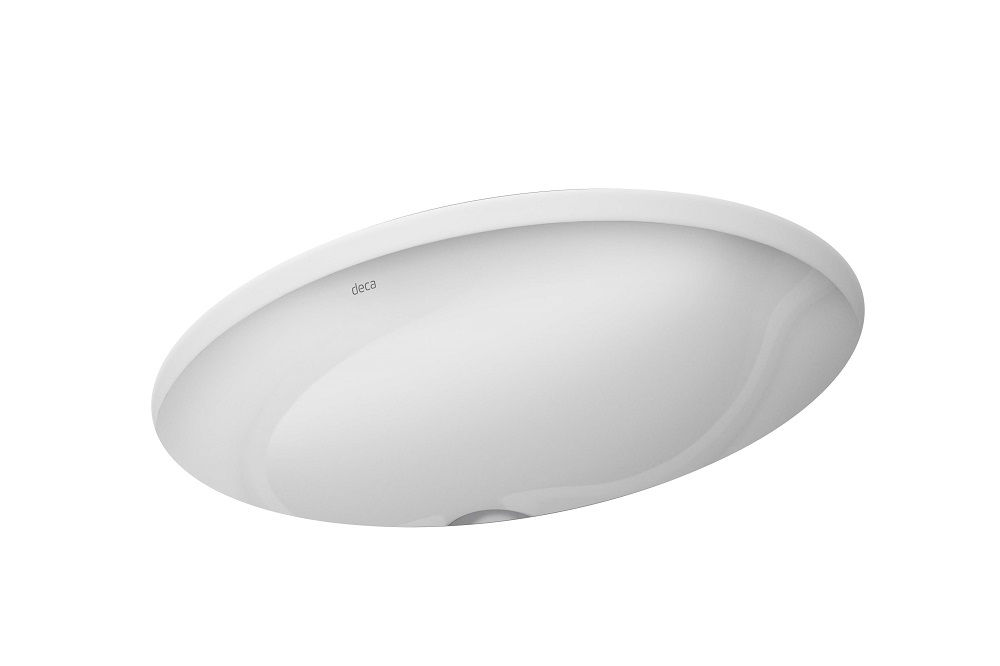 Cuba Oval Universal Embutir 400x300 mm Branca