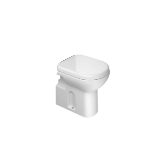 Bacia Conforto para Caixa Acoplada Branca Vogue PLUS Pne/Pcd