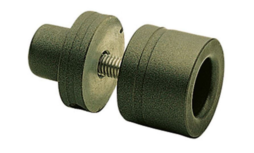 Bocal Metálico Macho - Fêmea 25 mm Cinza para PPR Água Quente