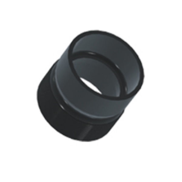 Terminal PVC para Eletroduto PVC 1.1/2" com Bolsa e Rosca Preto