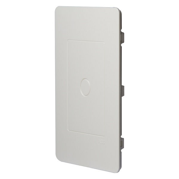 Placa PVC Cega 4x2 Branca Linha Unno