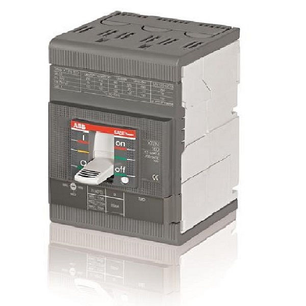 Disjuntor Termomagnético Ajustável Tripolar XT2N 100A 36 KA 240/415VCA Caixa Moldada