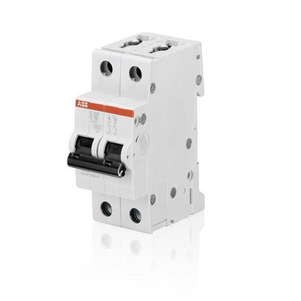 Disjuntor Termomagnético Fixo Bipolar S202 C 10A 6 KA/6 KA 220/380VCA DIN