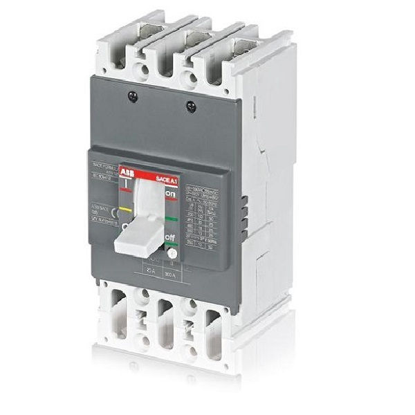 Disjuntor Termomagnético Fixo Tripolar A1B 125A 18 KA 380VCA Caixa Moldada