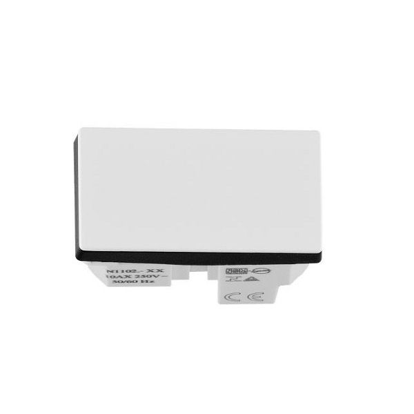 Módulo Módulo Interruptor Simples 10A/250VCA PVC Bicolor Linha Unno
