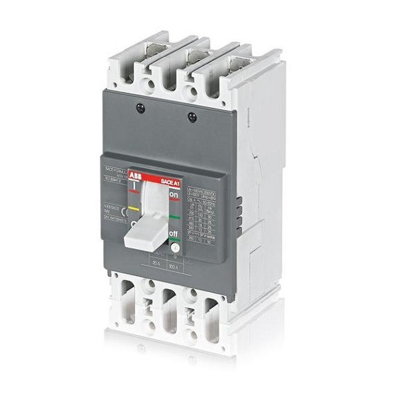 Disjuntor Termomagnético Fixo Tripolar A1B 60A 18 KA 380VCA Caixa Moldada