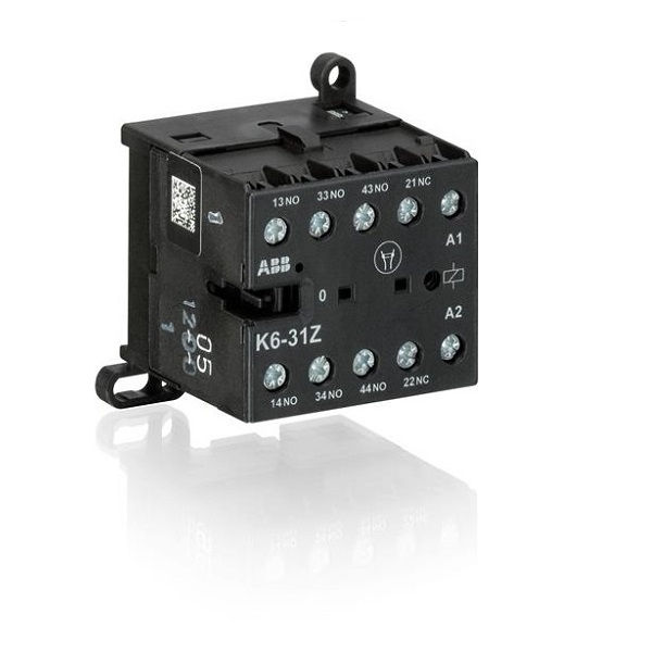 Contator Auxiliar 4A Mini S00 3NA+1NF 230VCA 50/60 Hz K6