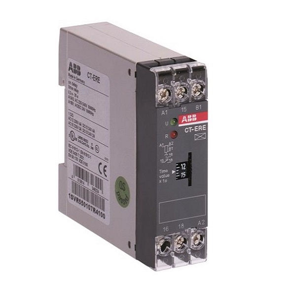 Relé Tempo Relé Tempo com Retardo Energização CT-ERC-12 0,05S-100H 24-240VCA/24-48VCC 1 Contato Reversível (NAF) 50/60 Hz