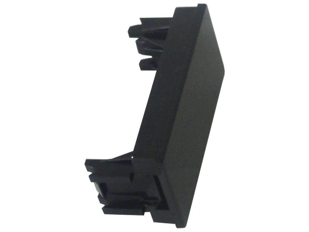 Módulo Módulo Cego PVC Preto Linha Unno Life