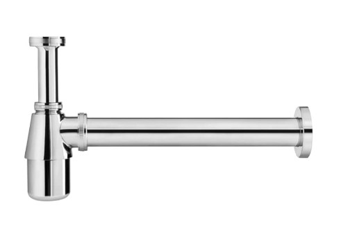 Sifão Liga Cobre Parede Para Tanque 1.1/4"-1.1/2" Cromado