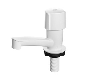 Torneira Lavatório PVC 1/2" Branca Facilita Herc