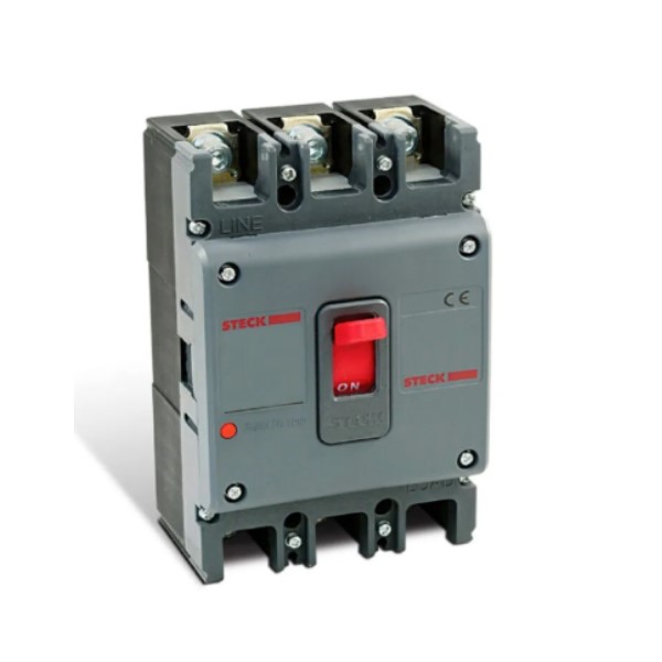 Disjuntor Termomagnético Fixo Tripolar SDS 150A 42kA 220/380VCA Caixa Moldada Steck