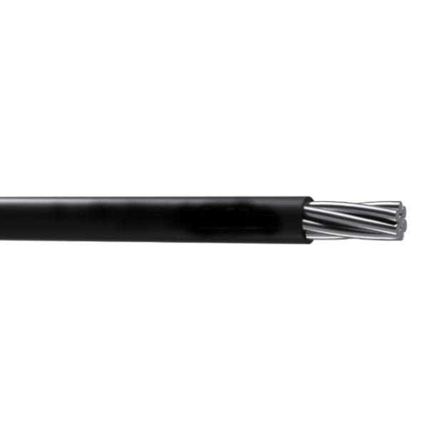 Cabo Alumínio Isolado XLPE 90G 8,7/15KV 1X 240,00 MM2 Preto Classe 2 CAL