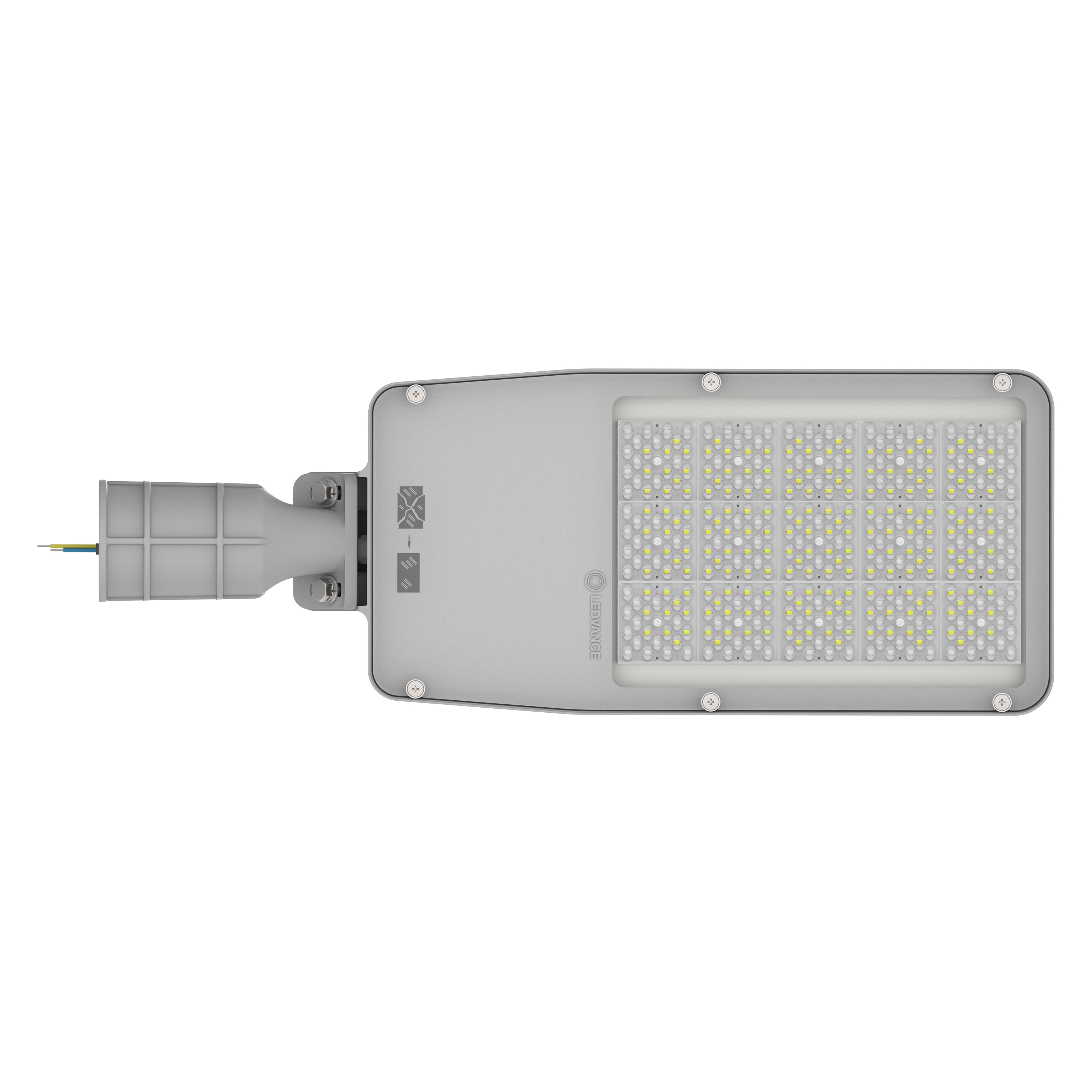 LUMINARIA PUBLICA LED  120W ALUMINIO SKY NEMA 7 PINOS P/POSTE 4000K 18000LM BIVOLT IP66 102.000H