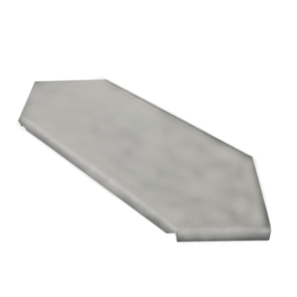 Tampa Curva Horizontal 90G Encaixe Para Eletrocalha Galvanizada Eletrolítica 50MM Chapa 24 Jea