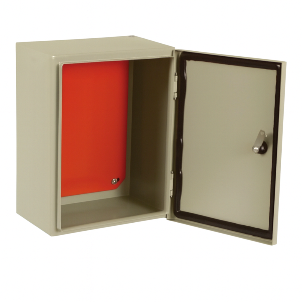 Quadro DE Comando Metálico 600X500X250MM S/flange Bege IP54 Cemar