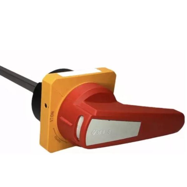 Acionamento Rotativo Externo Para Chave Rfw/riw Manopla 31MM Vermelho/amarelo WEG