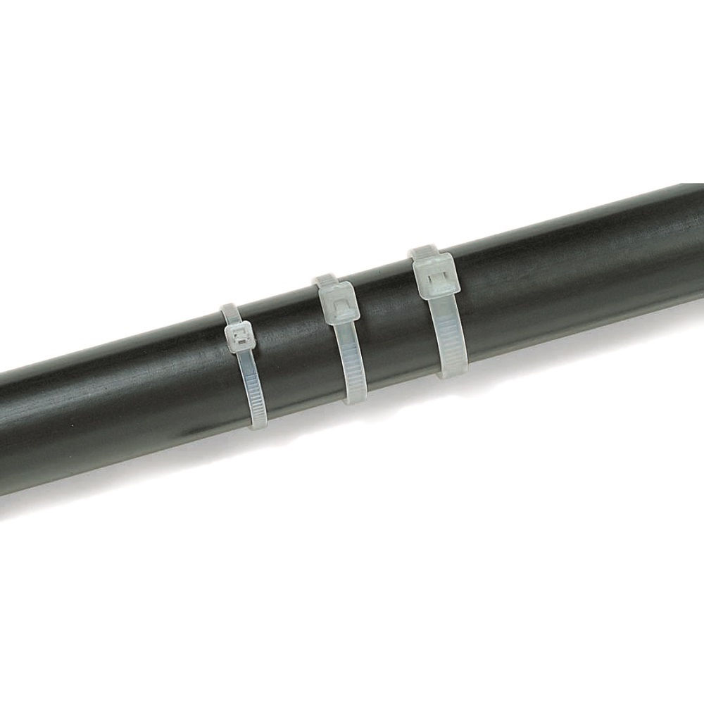 Abraçadeira Plástica Amarração 100x2,50 mm Natural Diâmetro Máximo 22 mm