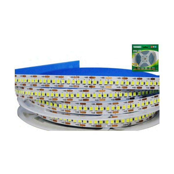 Fita Led 12VCC Rolo com 5 M 3000K 1500 Lm/m IP20 20W/M (Nao Acompanha Fonte) 10.000H